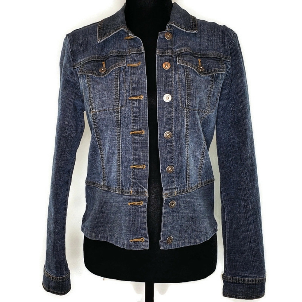 RF Jeans by Rafaella jean jacket - Size 12